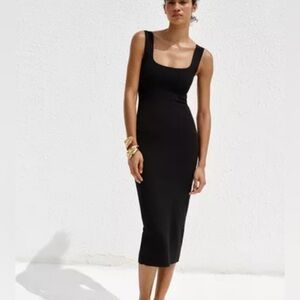 Zara stretch square neck  Dress